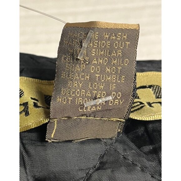 Vintage NWT men’s B.U.M. Equipment Blue & Black Plaid Quilted Cotton Vest L - Picture 4 of 11